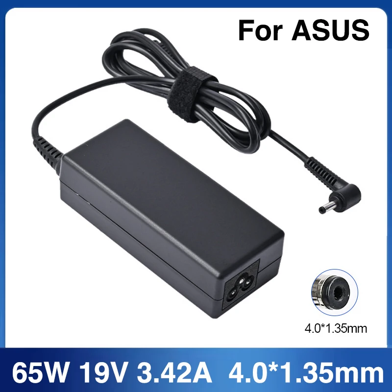 

19V 3.42A 65W 4.0*1.35MM Power Charger Laptops Adapter For Asus Zenbook UX32VD UX305CA UX31a X201e X512 UX305f S200e ADP-65DW