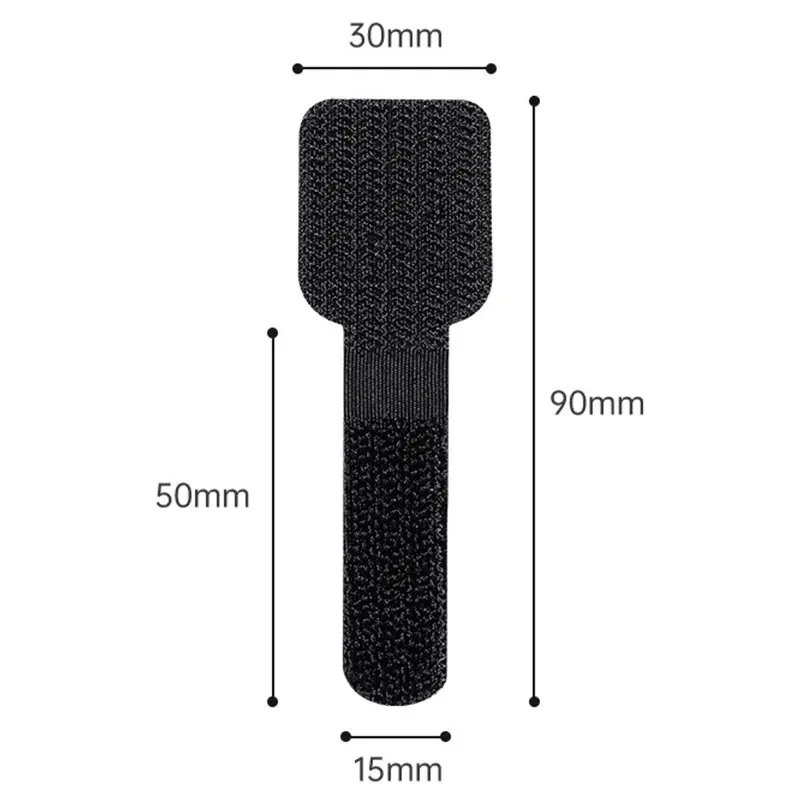 Reusable Cable Ties Fastening Wire Organizer Cord Rope Holder Self Adhesive Adjustable Cord Organizer Straps Desk Management