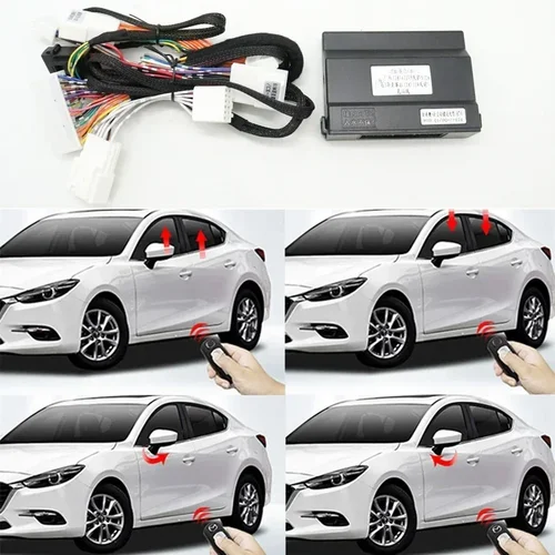 Imagen 1 del producto LHD para Mazda 2 2016-2019 para Mazda 3 Axela 2014-2020 /CX-3 2015-2022 cierre de ventana automático abierto + módulo de extensión plegable de espejo lateral