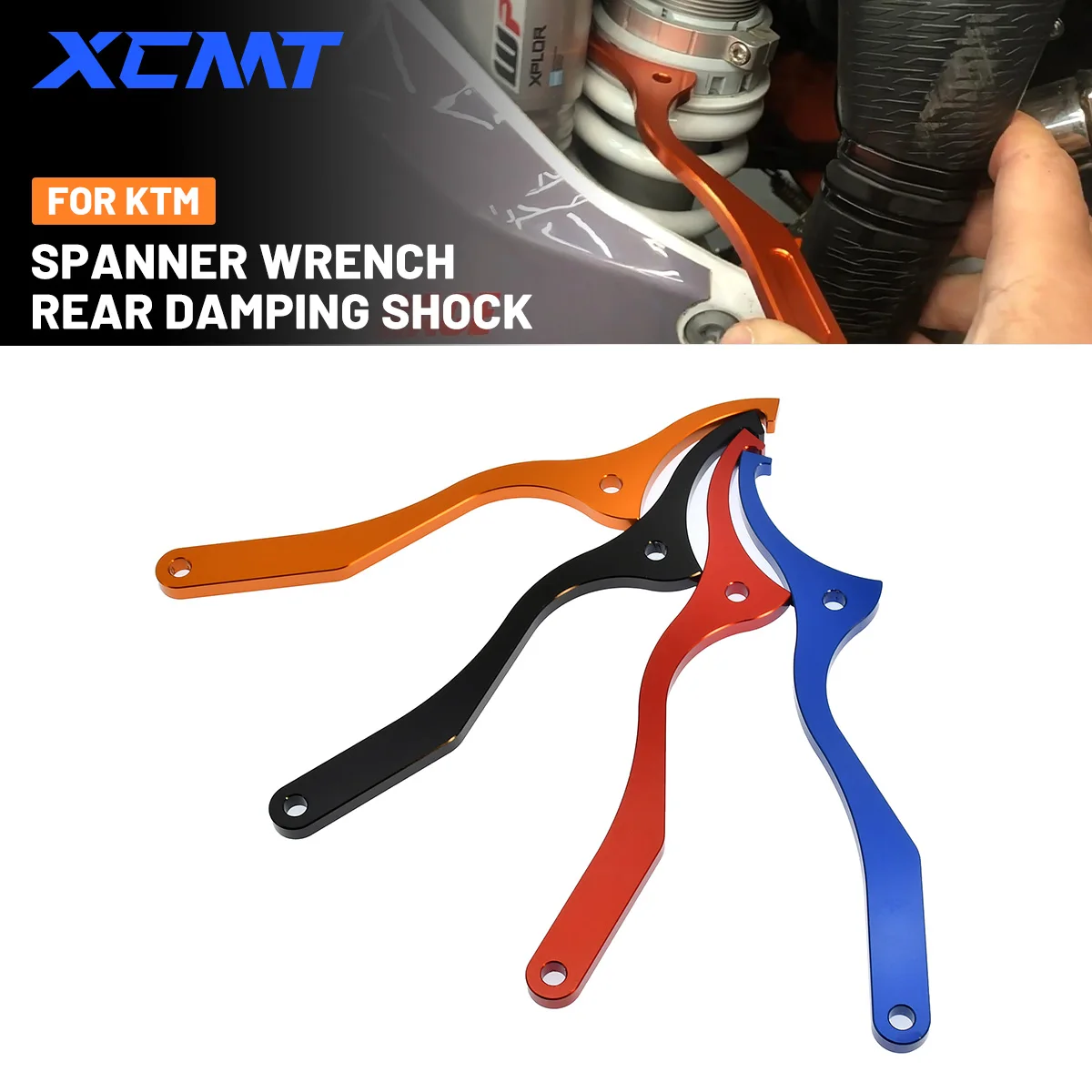 

Задний амортизирующий гаечный ключ для мотоцикла KTM SX SXF XC XCF EXC EXCF 125 200 250 300 350 400 450 500 Husqvarna TE TC FE