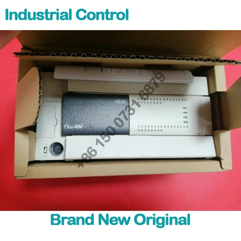 FX3U-48MT/ES-A, PLC host, FX3U 24 in/24 out, transistor type, AC power supply