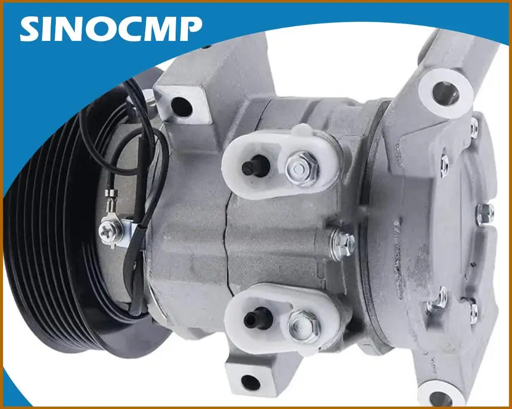 

Компрессор кондиционера переменного тока для Toyota Vigo Innova Hilux 2004-2010, заменяет 88320-0K100 88320-0K380 447280-0580, прямая посадка