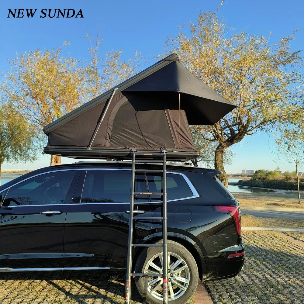 New Sunda Classic Triangle Shell Roof Top Tent Hard  Aluminum     for Sale