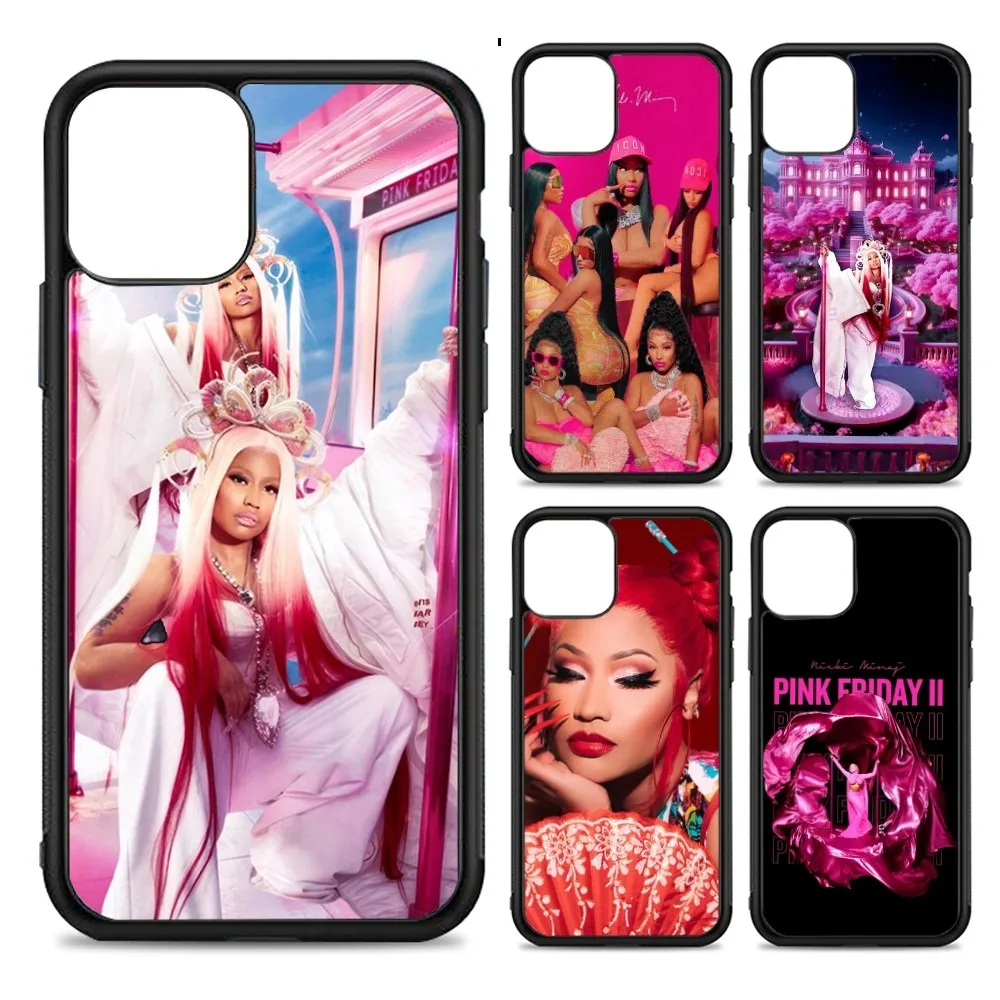 Hot Singer N-Nicki M-Minaj Phone Case Silicone PC+TPU For For IPhone 11 12 13 14 15 16 Plus Pro Max Cover