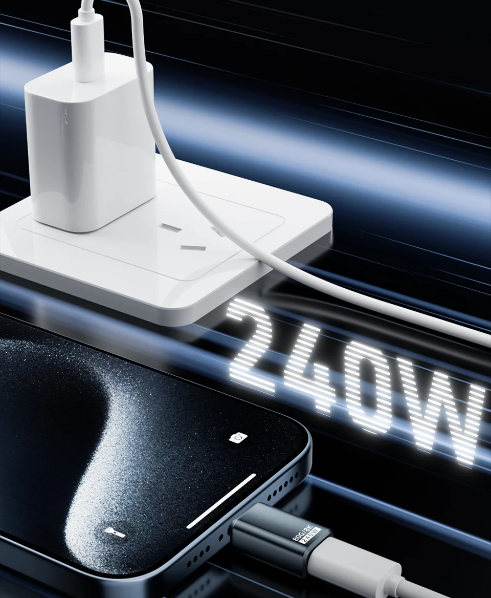 USB4 V2 90-Grad-Typ-C-Winkeladapter 80 Gbit/s Thunderbolt 5 4 3 Winkeladapter 240 W USB-C-Kabelstecker 40 Gbit/s für MacBook Air – Detail 4
