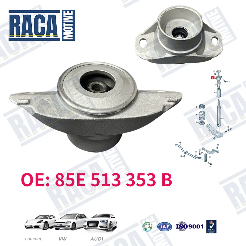 

For Audi e-tron Q7 Q8 RSQ8 A6 A7 RS6 RS7 Shock Absorber Bracket 85E513353B 85E513353C 4M0513353
