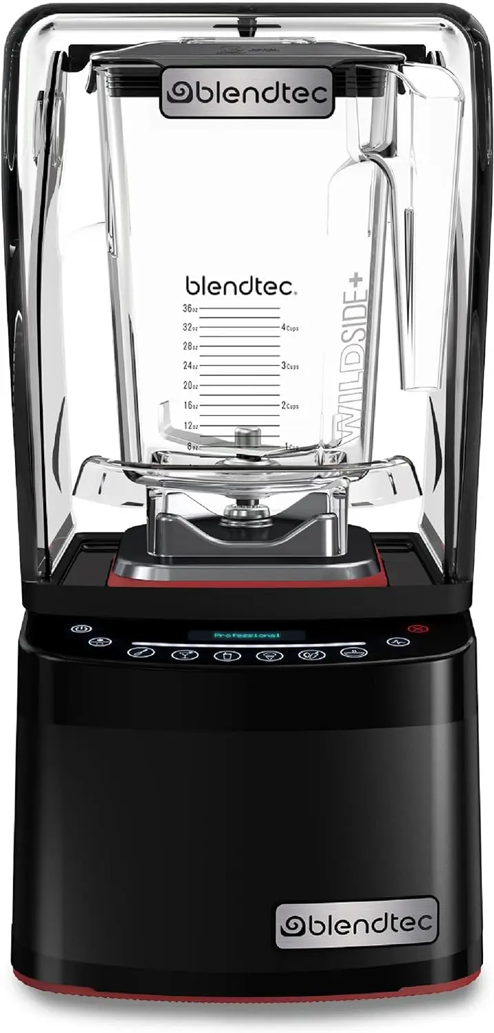 

Blendtec Professional 800 - Blender with WildSide+ Jar (90 oz) for Smoothies & Frozen Drinks - Quietest Professional-Grade Power