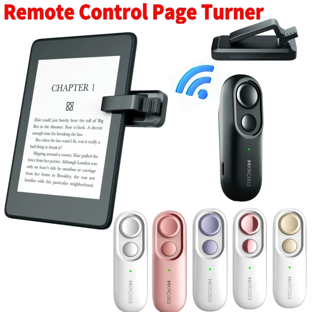 

Переворот страниц с дистанционным управлением для Kindle Paperwhite Oasis Kobo EReaders Телефонная камера Видеозапись Дистанционные триггеры Камера Видеокамера