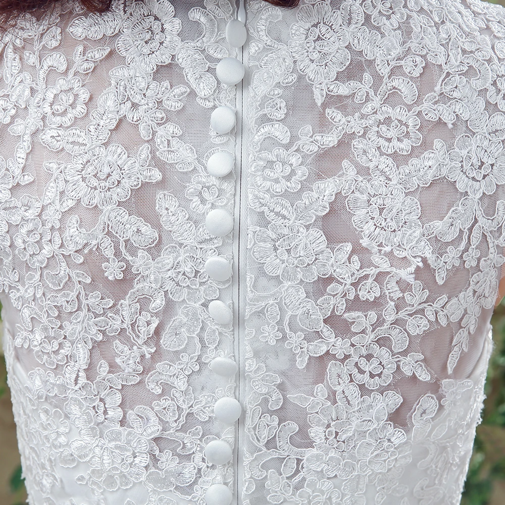 Bohemian Beach Wedding Dresses with Sleeveless 2026 Robe De Mariage For Women Vintage Crochet Lace Country Garden Boho Bride view 6