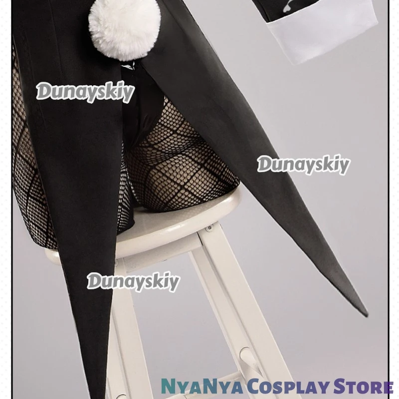‌‌‌‌‌‌NIKKE The Goddess Of Victory Ade Cosplay 할로윈 의상 Bunny Girl Jumpsuit Halloween Carnival Party Outfit Cos Halloween Sexy