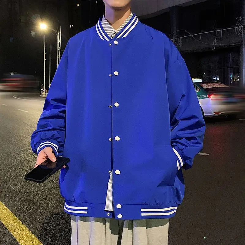 فضفاض الرجال البيسبول Jaet الخريف الشتاء حجم كبير 300 Pou هونغ كونغ Sle ملابس خارجية العصرية Haome زوجين محايد الزي