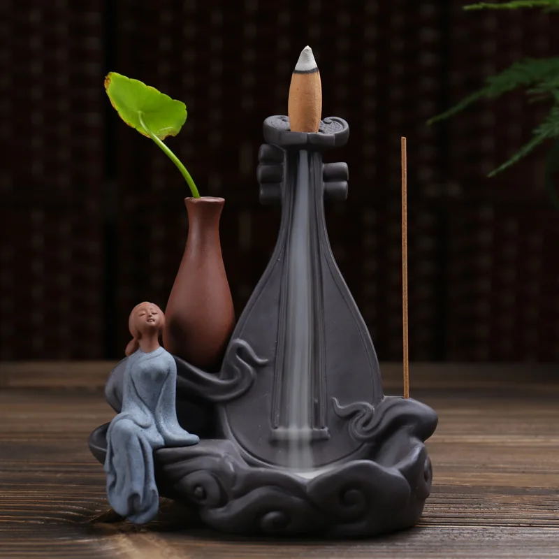 Backflow Incense Agarwood Sandalwood Burner Heartwarming Creative Ornament Supports Dropshipping