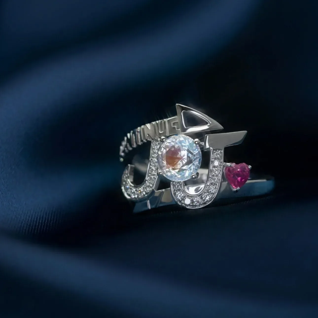 JOJO's Bizarre Adventure JOJO Eternal Zircon Ring Food Ring High-end Custom Design Ring