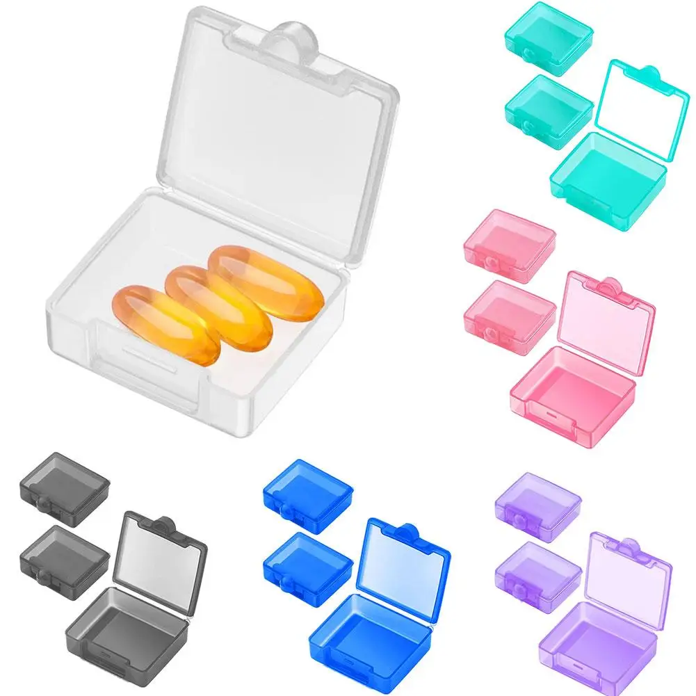 Portable Small Pill Box Daily Mini Pill Organizer Travel Pocket Carry With You Portable Medicine Storage Box Pill Box