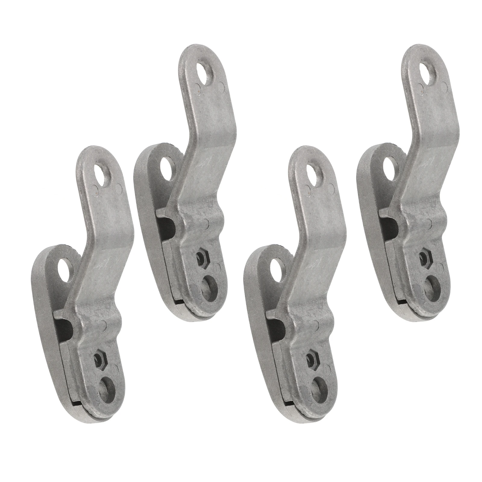 

4 pcs Greenhouse Vent Pulley Clips 10mm Diameter Membrane Protection Wind Resistant for Grape Vegetable Gardens PVC
