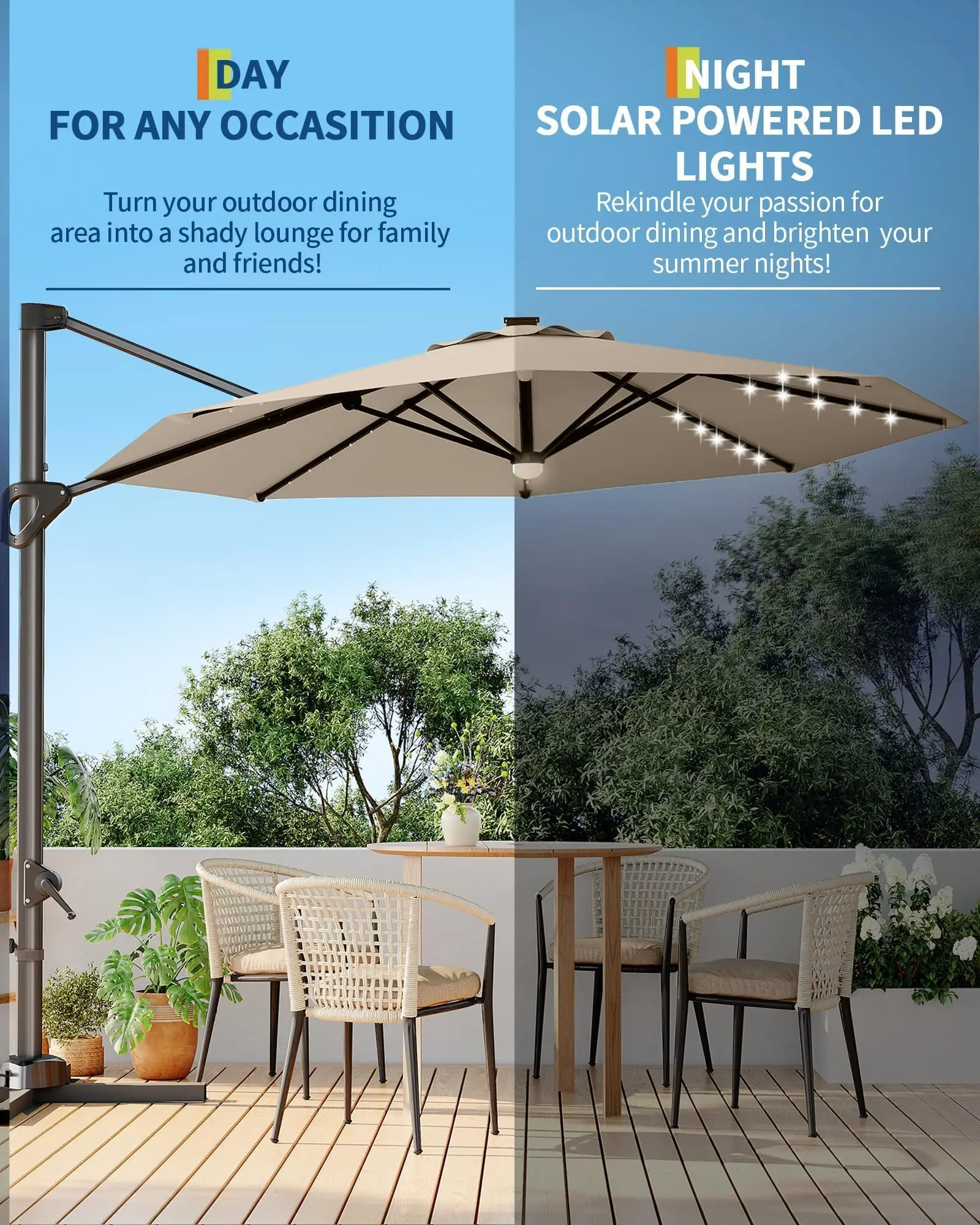Thumbnail 4 - #8 Cantilever Garden Umbrellas Comparison Guide