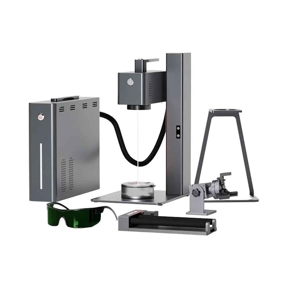 

C2 20W Handheld Desktop Fiber Jewellery Marking/Engraving Machine Easy Operate Metal Restaurant Industries Supports DST