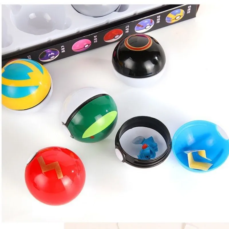 Pokémon Überraschungs-Blindbox Magischer Pokémon-Ball, Blindbox Mini-Ball-Spielzeug, Anime Pikachu Pokémon PVC-Figur, Action-Modell-Spielzeug – Detail 7