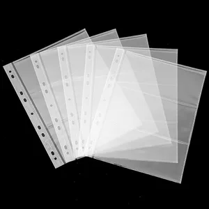 Page d’album Billet de banque Billet de banque Collection Porte-cartes Feuilles mobiles 3 emplacements Protection d’album pour timbres Monnaie 12 meilleurs albums vendus pour les billets de banque - No 9