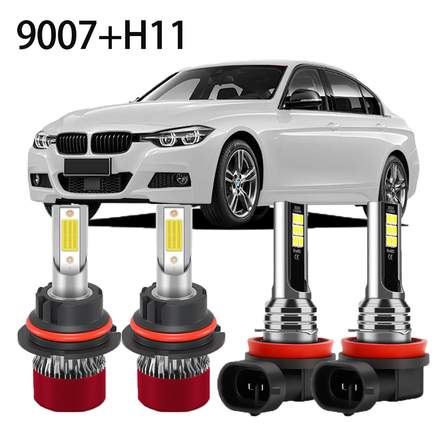 4X 9007 High/Low Be…