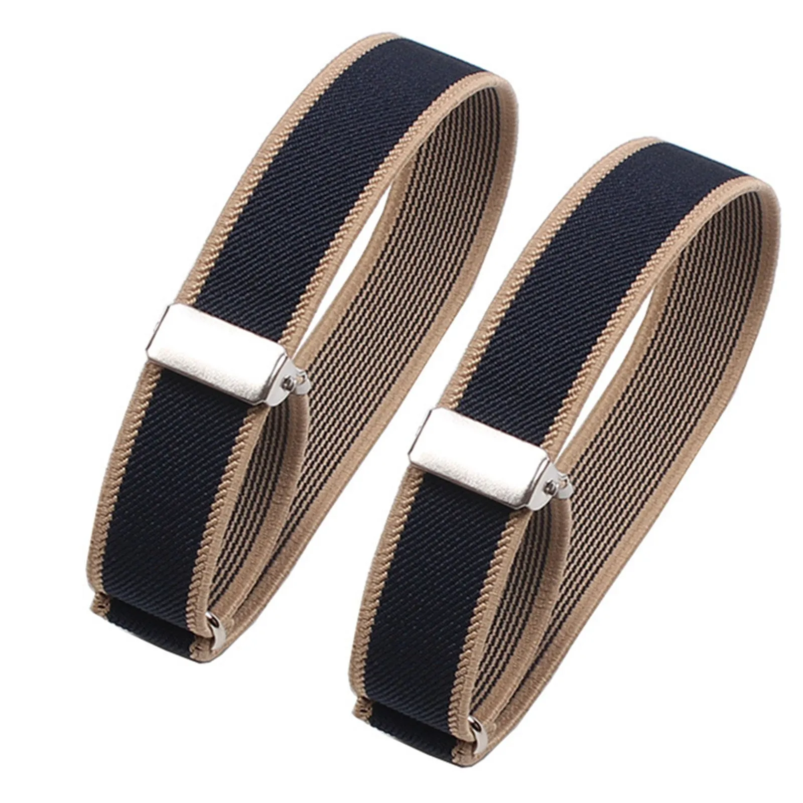 1Pair Elastic Armband Shirt Sleeve Holder Women Men Fashion Adjustable Arm Cuffs Bands For Party Wedding Clothing Accessories