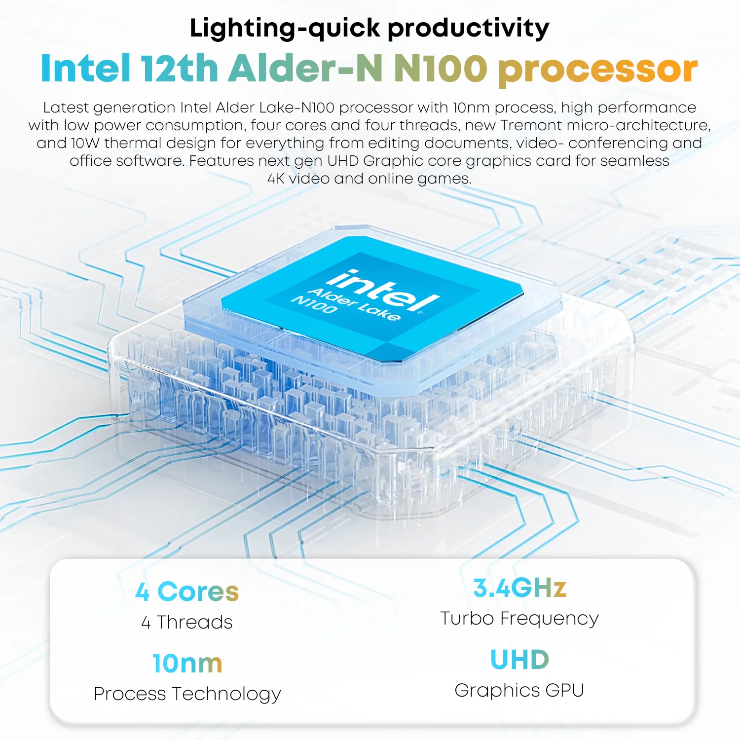 CHUWI-MiniBook X, tableta portátil 2 en 1 de 10,51 pulgadas, Intel N100, LPDDR5 12GB, SSD de 512G, Windows 11, Mini Notebook 2K FHD, WiFii 6