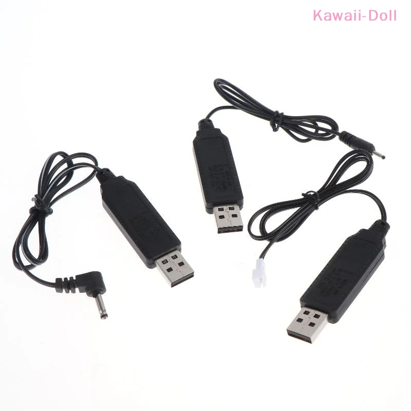 [DO]3.7V Lithium Battery USB Charging Cable 500mA With Indicator Light XH2.54 JST SM Connector For RC Model Quadcopter Toy[DO]