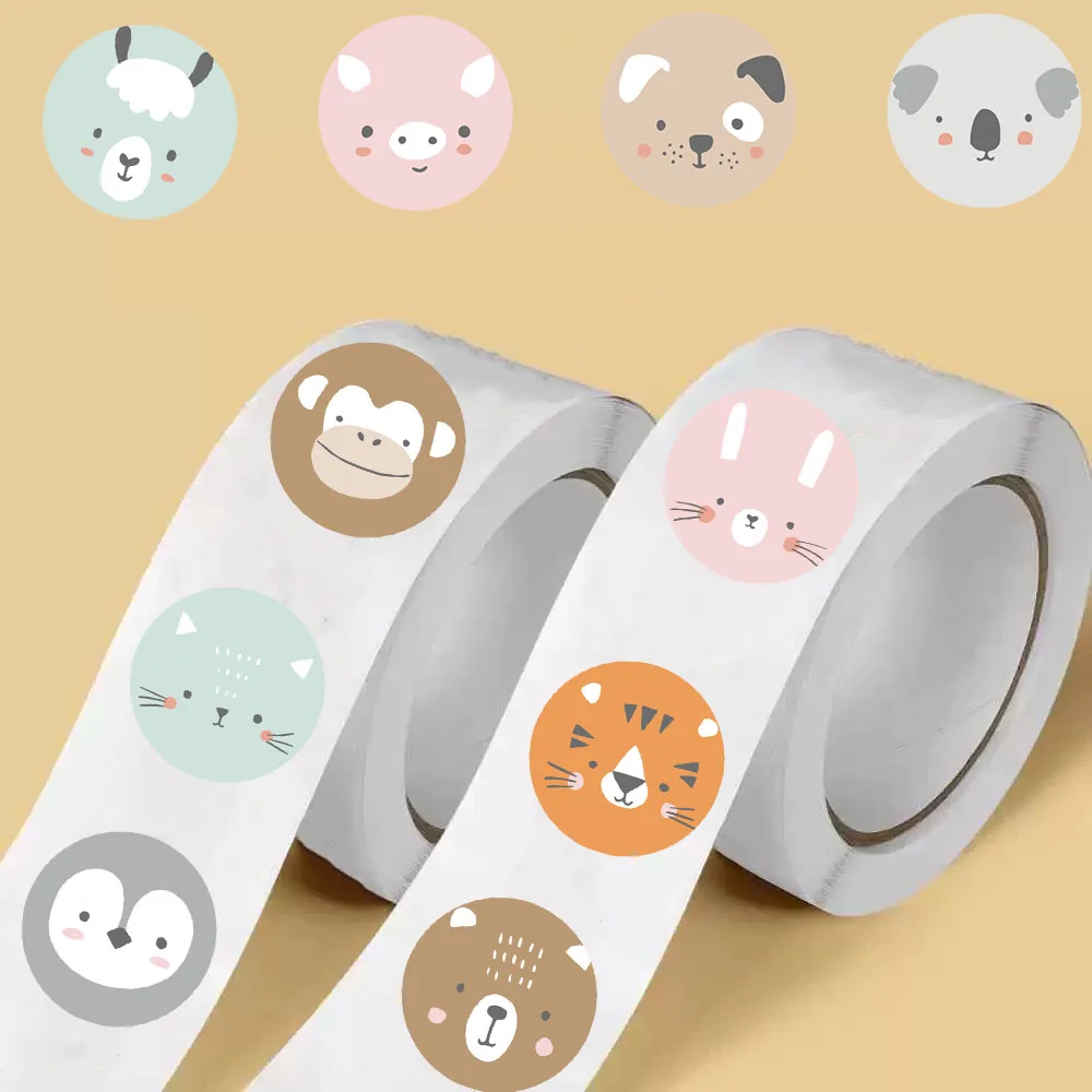 500PCS Stiker Hewan Rall Permainan Personalisasi Ponsel Kasual Laptop Koper Sekolah Hadiah Label Segel Dekorasi Stiker Rall