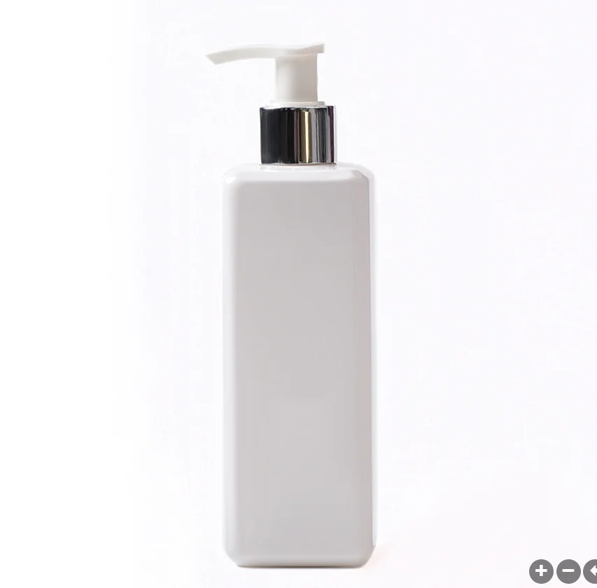 250ML300ml square  PET BOTTLE L&R pumptoilet water lotion emulsion serum essential toner foundation skin care cosmetic packing