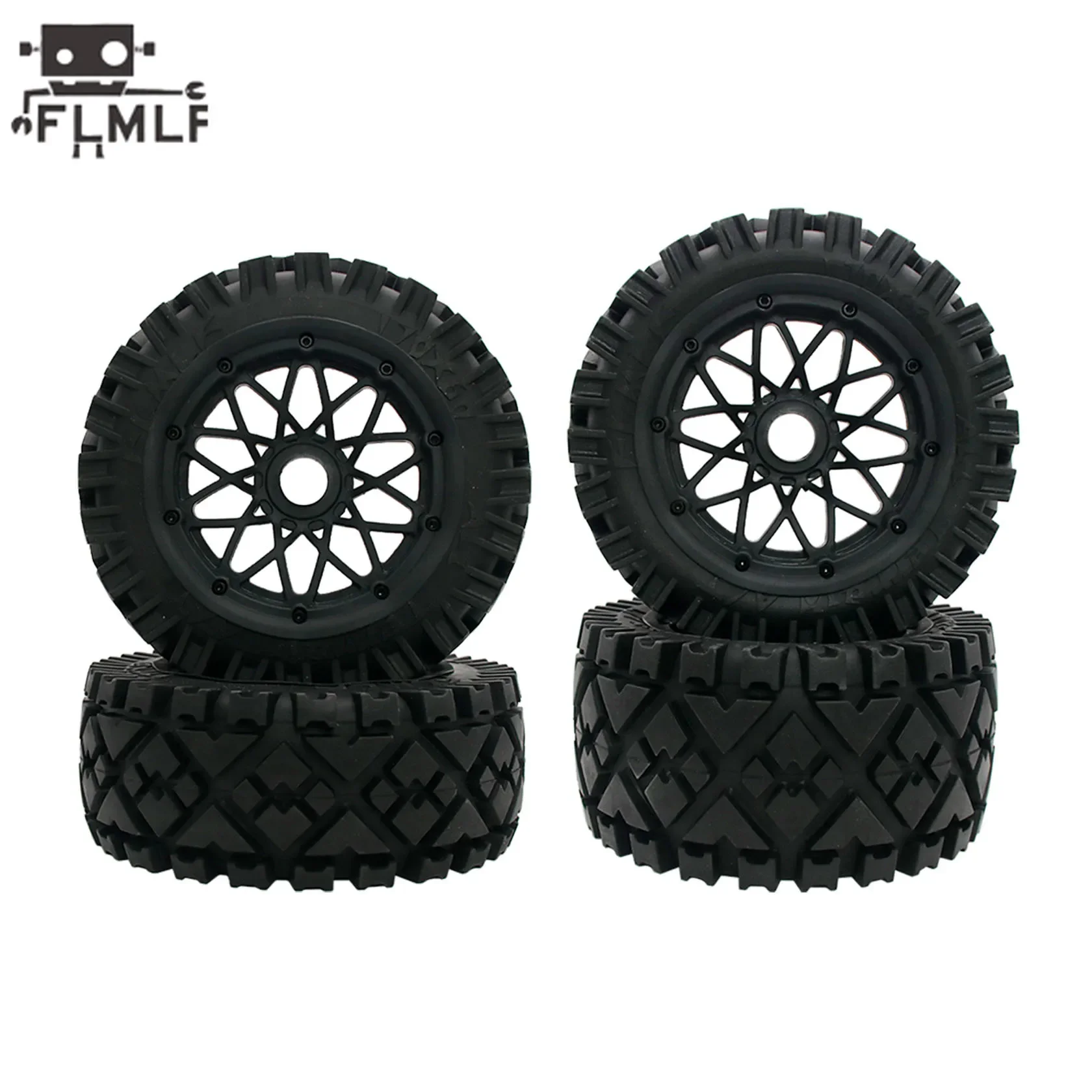 Rc รถ All Terrain ด้านหลังหรือด้านหน้า Super Grip ยางล้อ Hub Beadlock แหวนชุดสําหรับ 1/5 HPI ROFUN ROVAN KM BAJA 5B SS อะไหล่