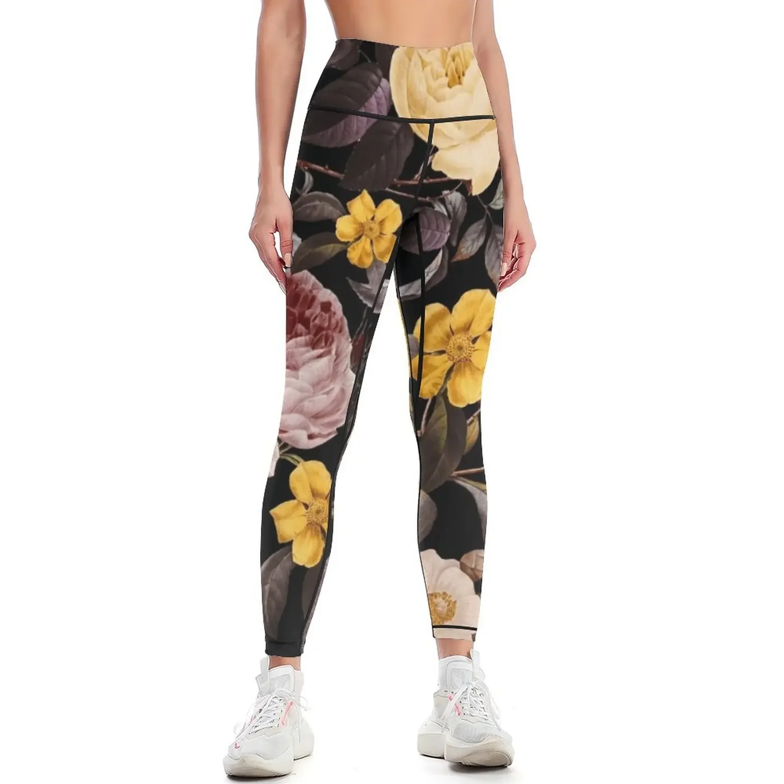 

NIGHT FOREST XVI Leggings Clothing fitness gym top push up fitness active wear Womens Leggings