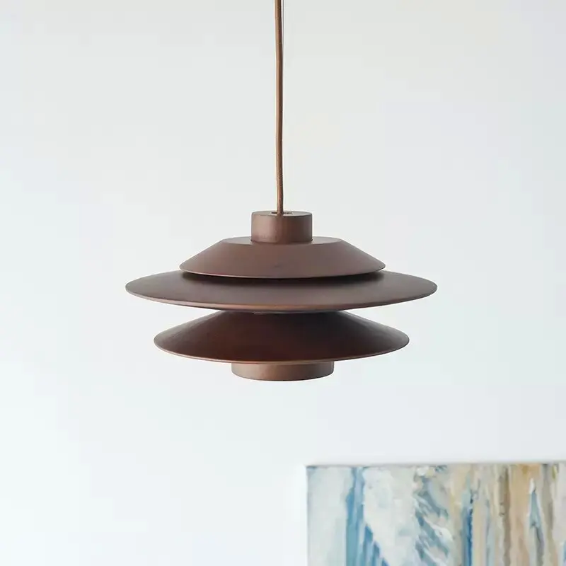 Designer di lampadari da ristorante per sala da tè in stile nordico medievale retrò Nanyang