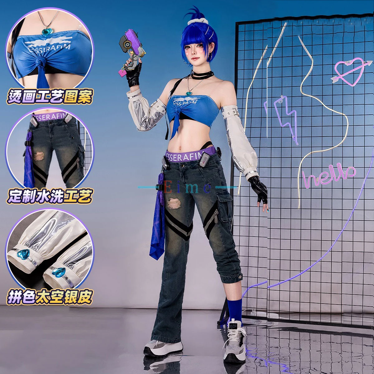 

OW Dva Cosplay Costume Women Cute Party Suits Top Pants Halloween Carnival Uniforms Anime Clothing Custom Made