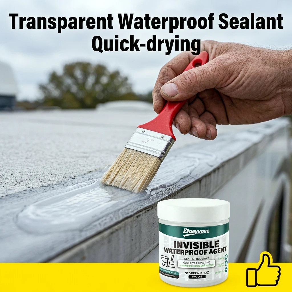 Ultra Strong Clear Waterproof Coating Sealant Adhesive Home Roof RV Leak Repair Tool