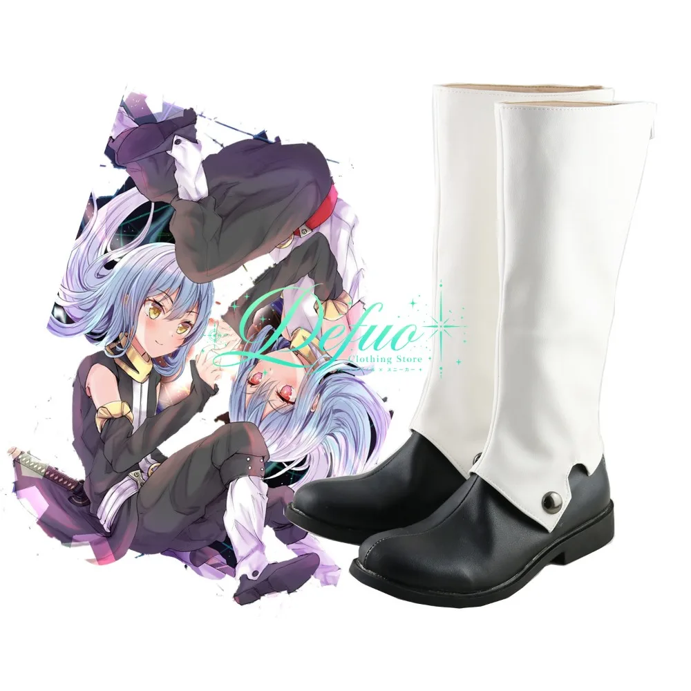 Anime Rimuru Cosplay Shoes Custom Made for Spring Festival Fantasy Anime Event Costume Party and Photo Shoot