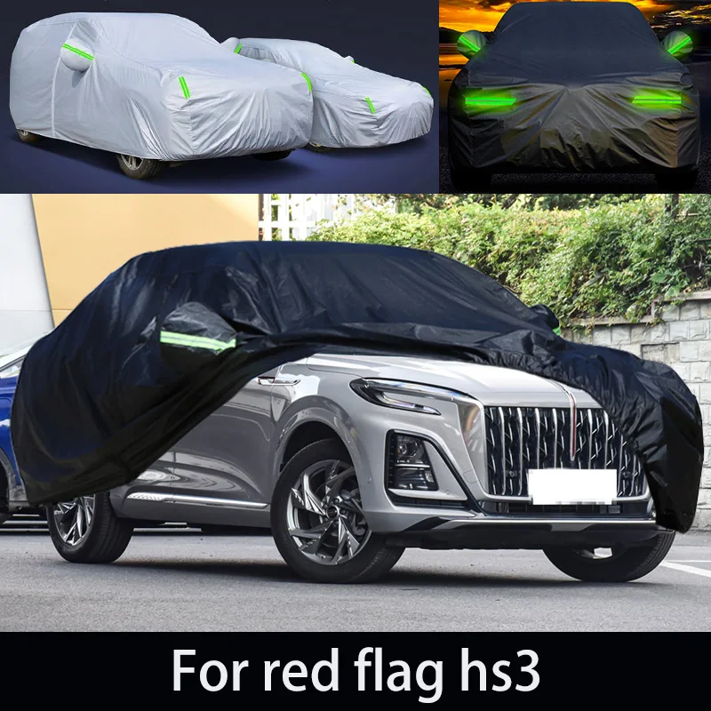 

For red flag hs3 auto anti snow, anti freezing, anti dust, anti peeling paint, and anti rainwater.car cover protection