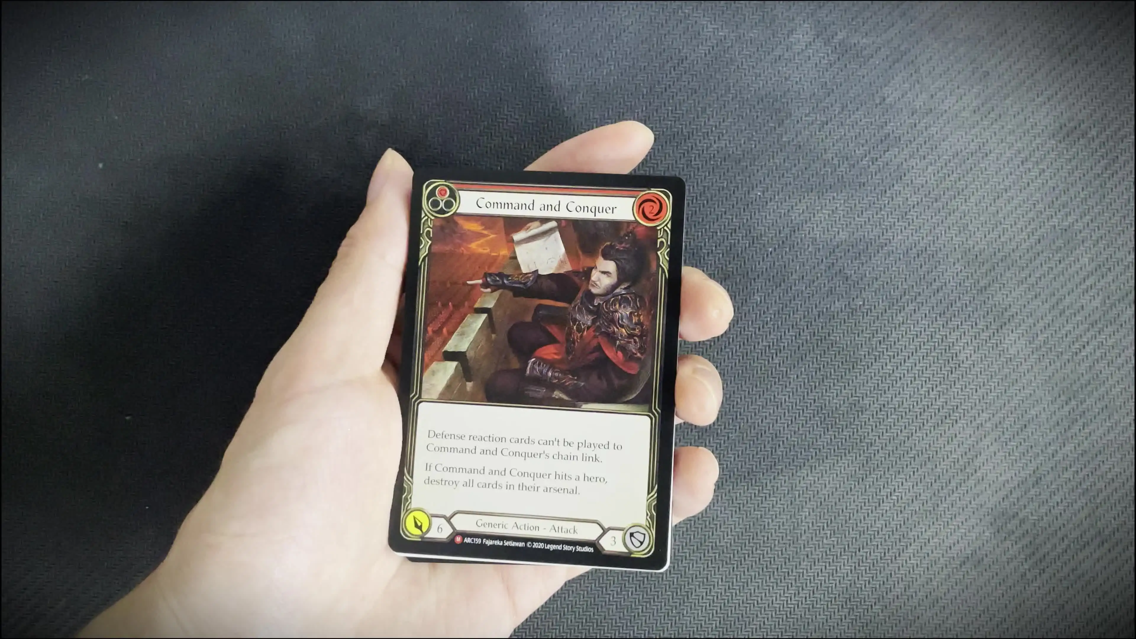 PROXY FAB Card Regular Cards Command and Conquer Enlightened