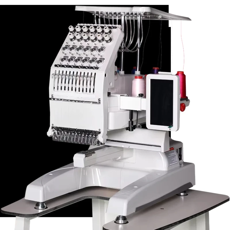 Embroidery machine 12-pin single head hat hat clothing towel