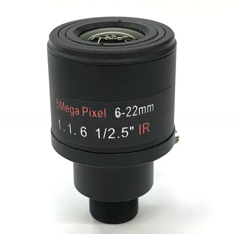ABGI-HD 5MP 6-22mm Objektiv mit manueller Fokussierung CCTV 1/2.5" Videokamera Action-Kamera Überwachungskamera-Objektiv – Detail 4