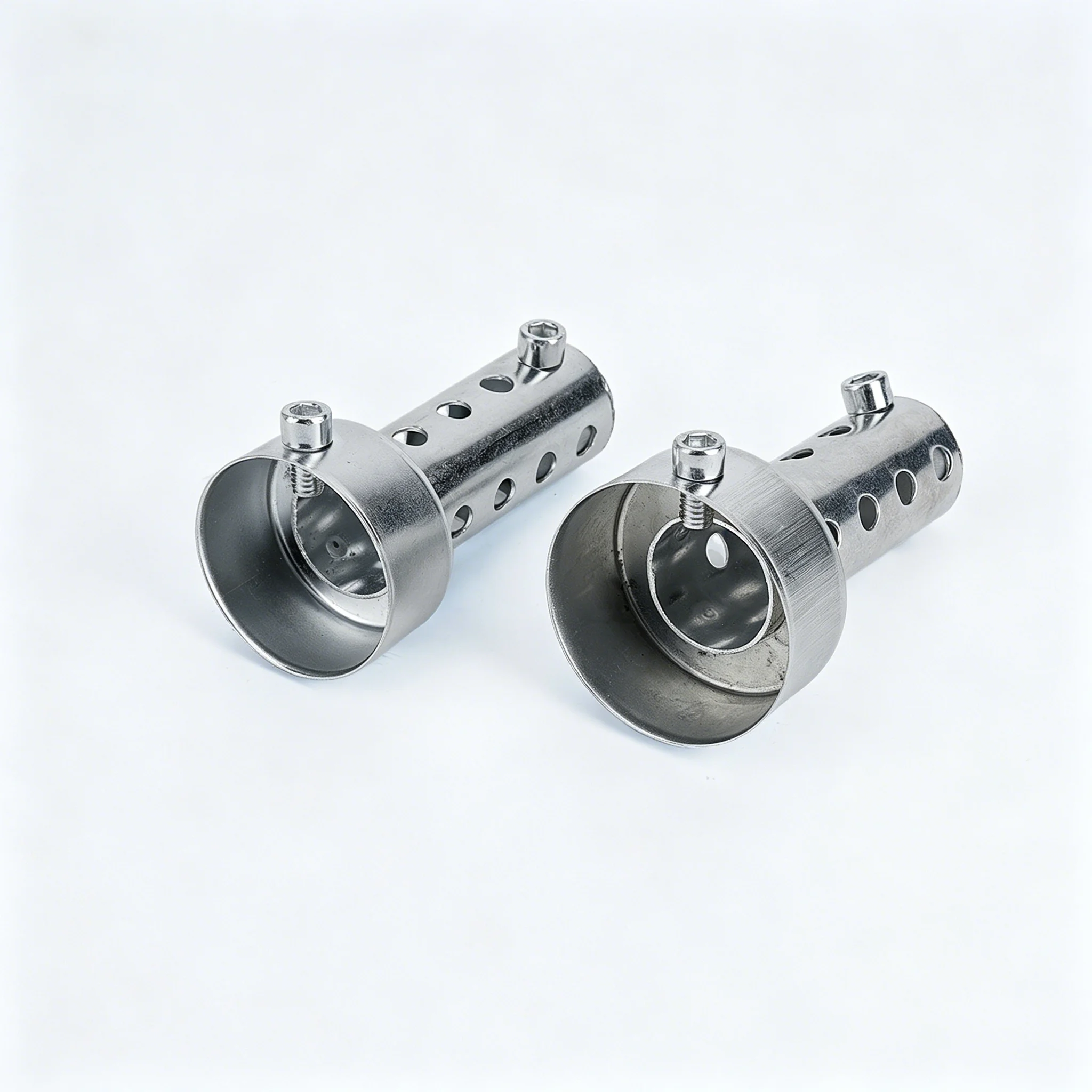 CENJITION 42mm 45mm 48mm Motorcycle Exhaust DB Killer Silencer Noise Sound Eliminator Adjustable Muffler Can