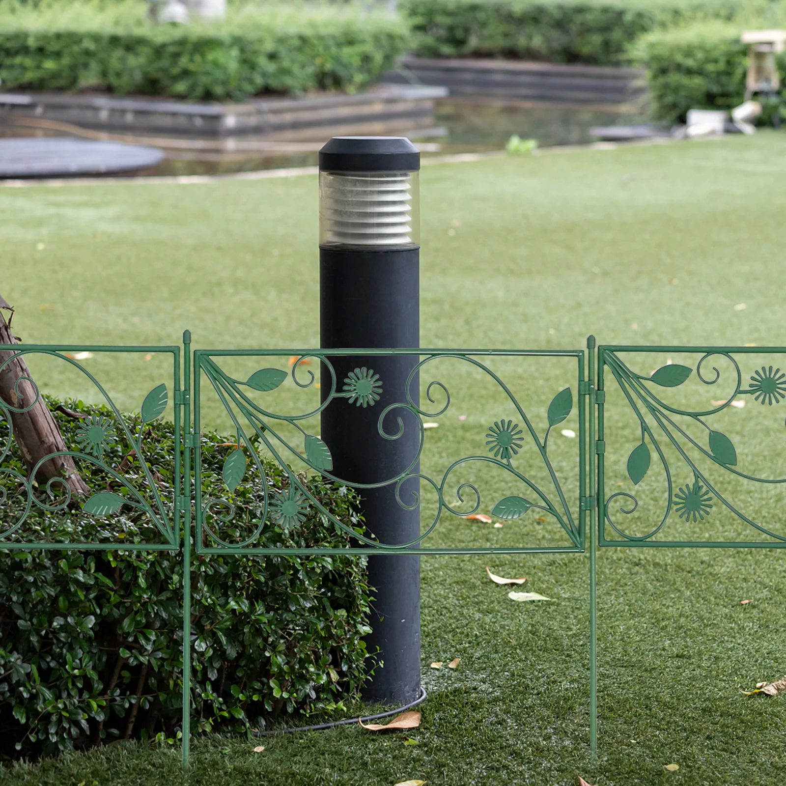 

6 Pieces Plant Garden Fencing St Sturdy Yard Fence Decorative Garden Fence Panels Reusable Trellis Yard Fencing