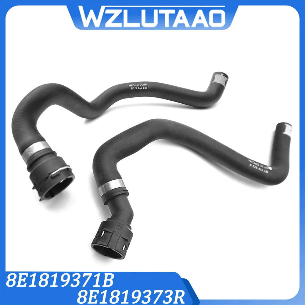 Heater Hose Pipe Flange to Heater Core 8E1819371B 8E1819373R For Audi A4 B6,B6 Avant 2002-2008,Seat Exeo 2009-2014 1.8T
