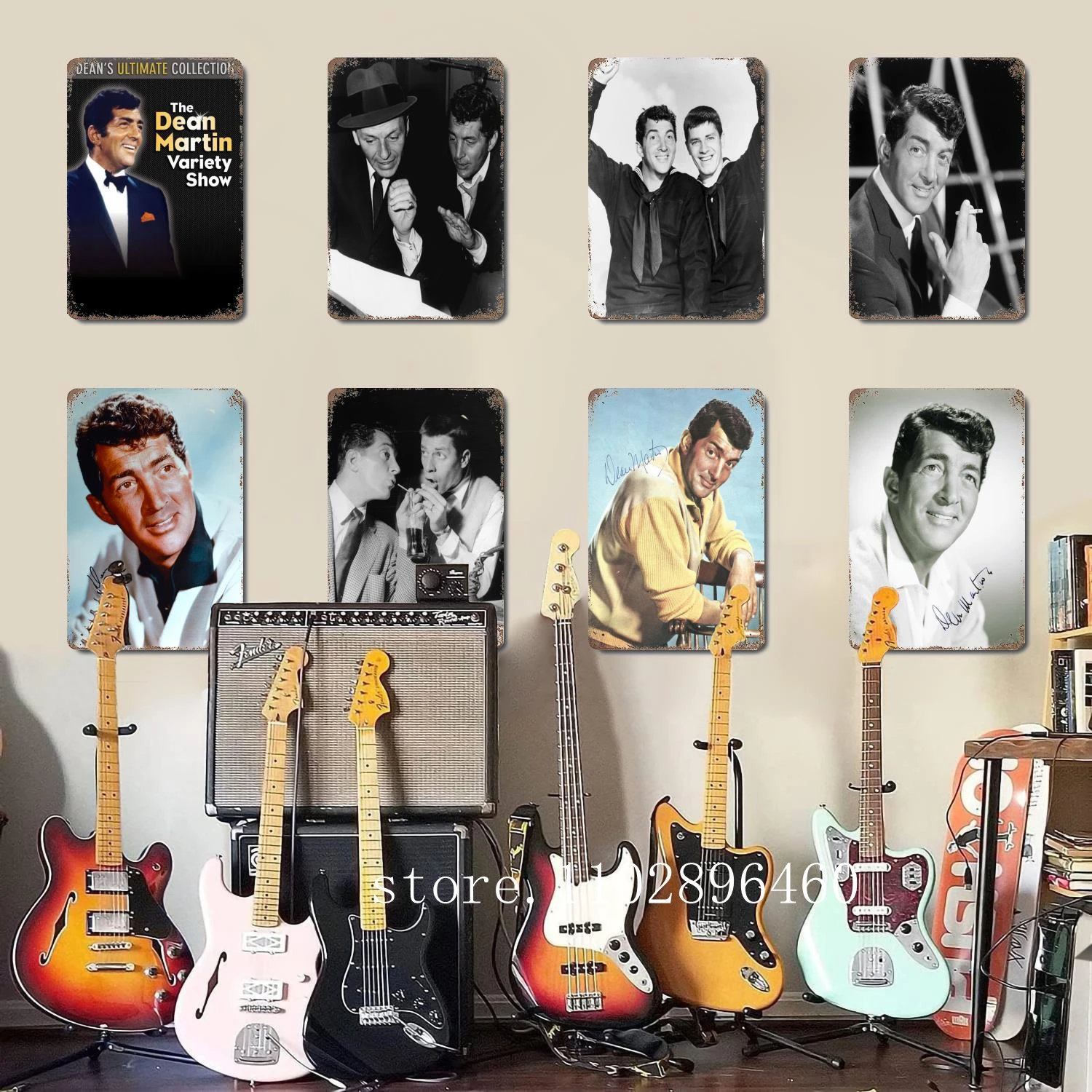 

dean martin Metal Plaques & Signs wall decor Vintage Tin Signs Captain Metal Poster Decor for Bar Pub Club Wall Decoration