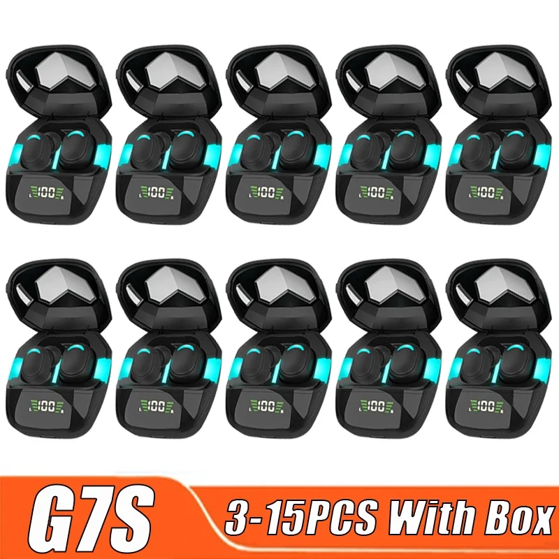 Bluetooth наушники G7S, умные наушники, беспроводная гарнитура, мини-наушники, оптовая продажа, игровые Hi-Fi TWS V5.3 Bluetooth часы телефон PK M25