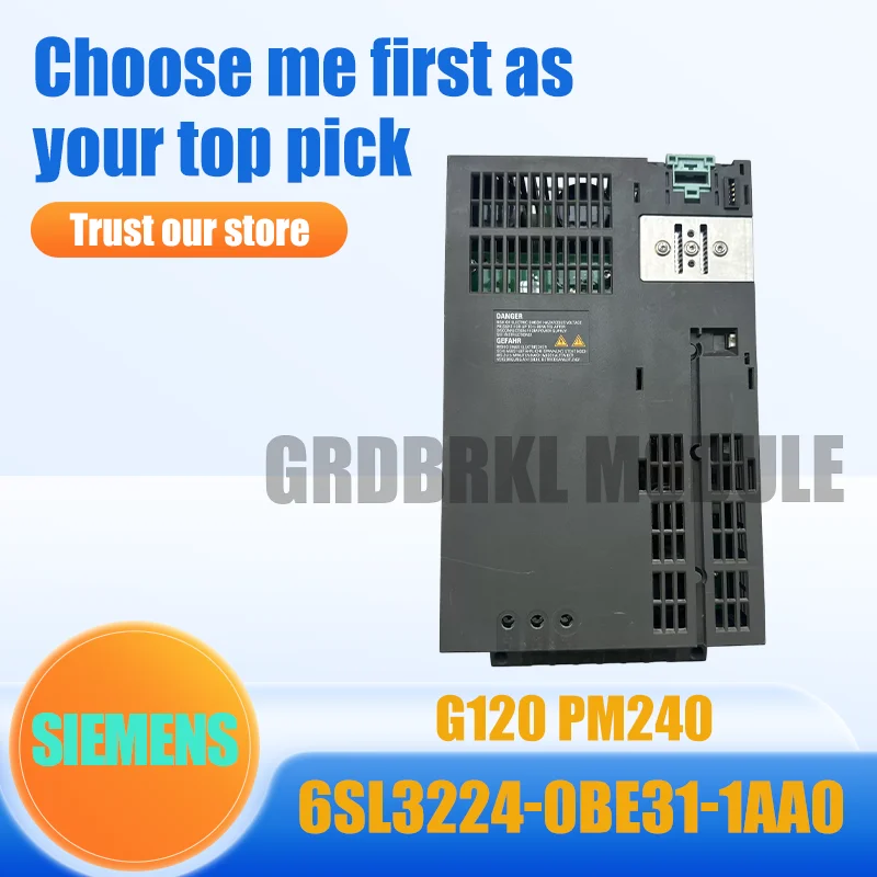 

Новый оригинальный силовой модуль SIEMENS 6SL3224-0BE31-1AA0 G120 PM240