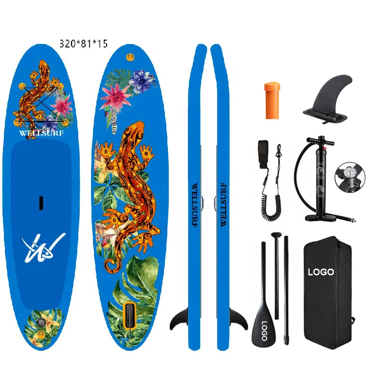 OEM 10'6 Sup Board Inflatable Paddle Board Paddleboard With Accessories Surfboard Supboard