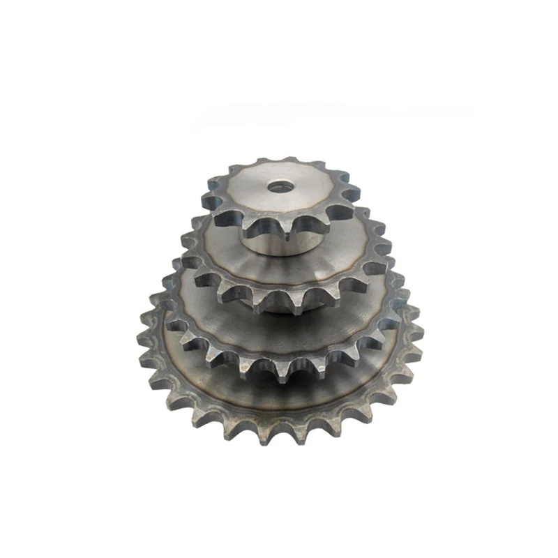 Precision Industrial 06B Drive Sprocket Wheel 30 Teeth Single Piece 45# Steel Gear for Industrial Use