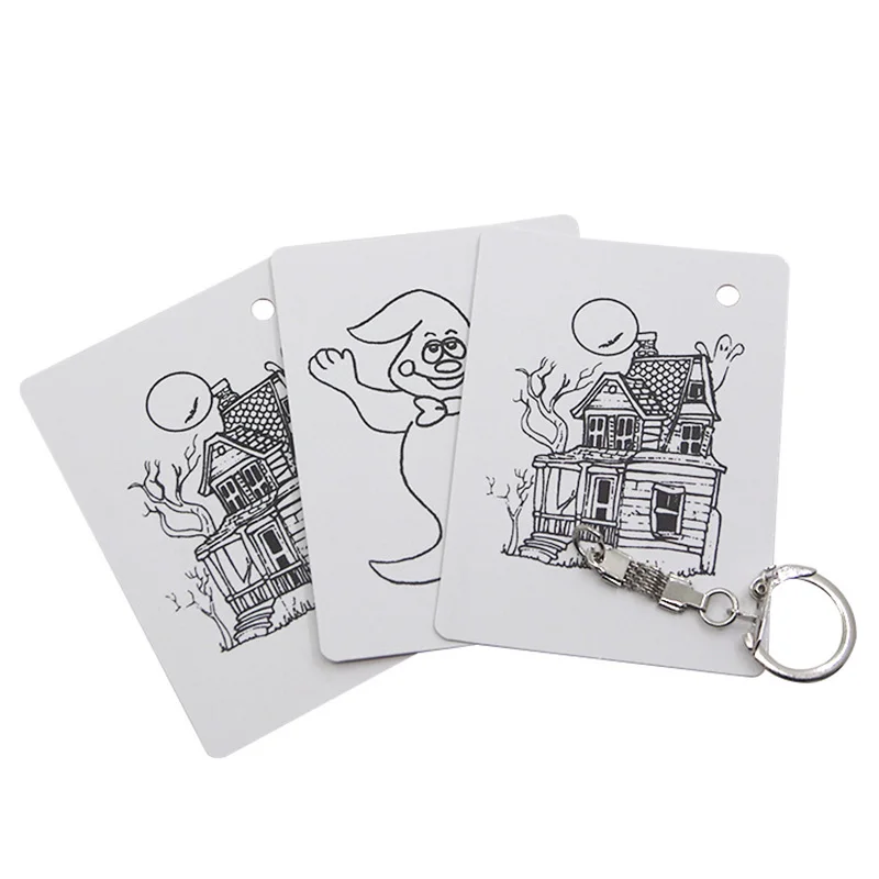 Ghost Escape Magic Tricks Close-Up Street Illusions Gimmicks Accessories Funny Props Easy Ghost Card Escape From Keychain Magia