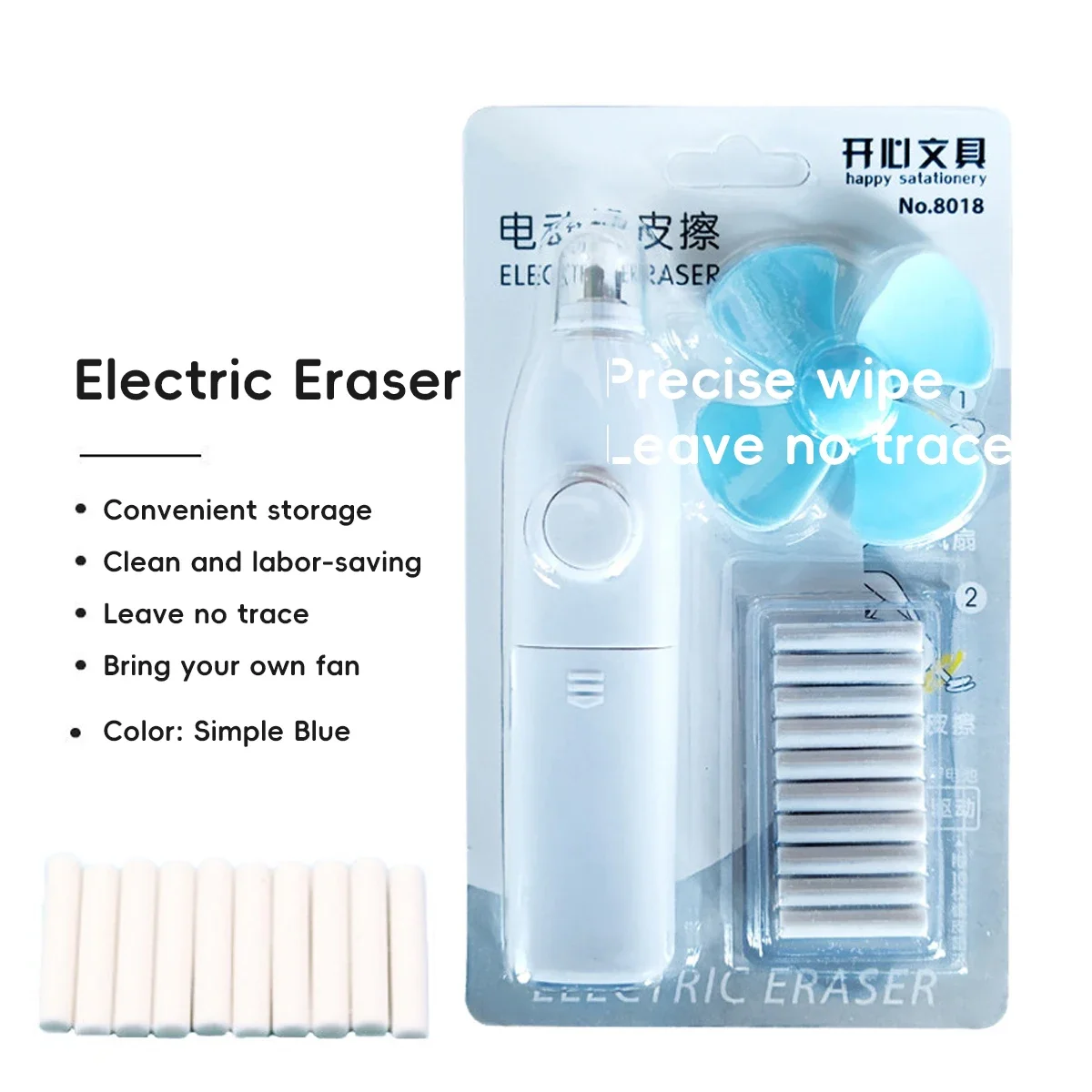 Elektrischer Radiergummi, Bleistiftzeichnung, mechanisch, niedlich, geknetete Radiergummis für Kinder, Schüler, Schule, Bürobedarf, Gummi-Bleistift-Radiergummi