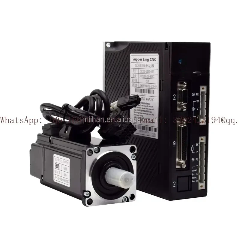 Lihan SD60AEA04030-SC3-AP CNC Engraving Machine Driver Servo Motor Kit 220V Direct Drive 20A